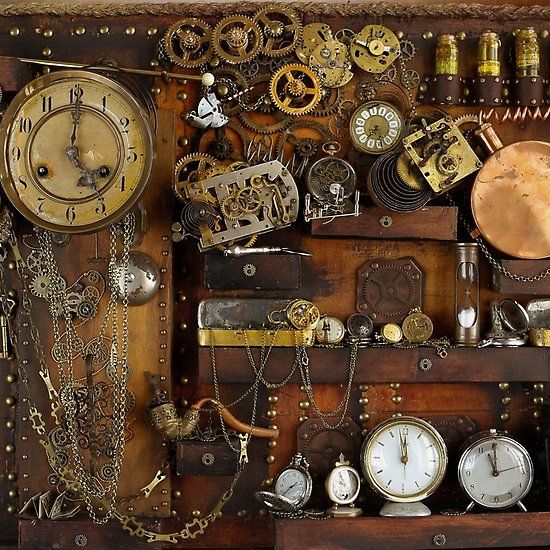 horloge et engrenage